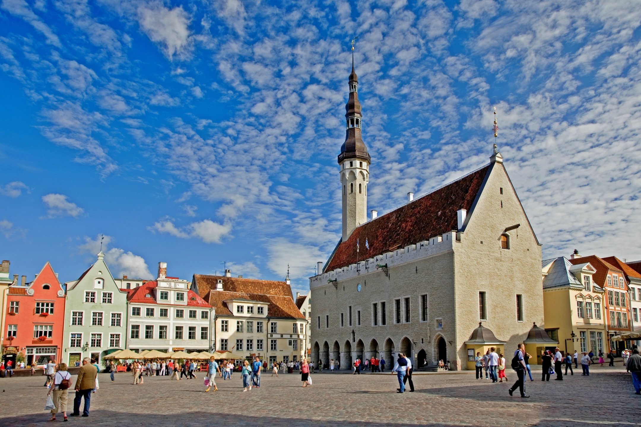 Эстония Ратушная площадь
